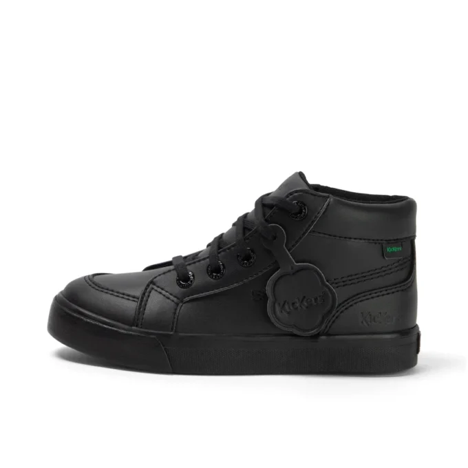 Junior Unisex Tovni Hi in pelle alternativa nera Junior Unisex Tovni Hi in pelle alternativa nera