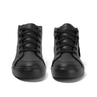 Junior Unisex Tovni Hi in pelle alternativa nera