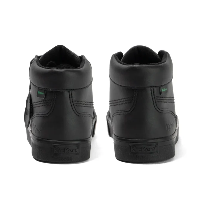 Junior Unisex Tovni Hi in pelle alternativa nera Junior Unisex Tovni Hi in pelle alternativa nera