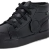 Junior Unisex Tovni Hi in pelle alternativa nera Junior Unisex Tovni Hi in pelle alternativa nera
