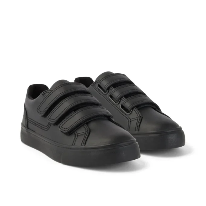 Junior Unisex Tovni Trip in similpelle nera Junior Unisex Tovni Trip in similpelle nera