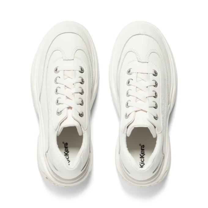 Kade Lo in pelle bianca unisex per adulti