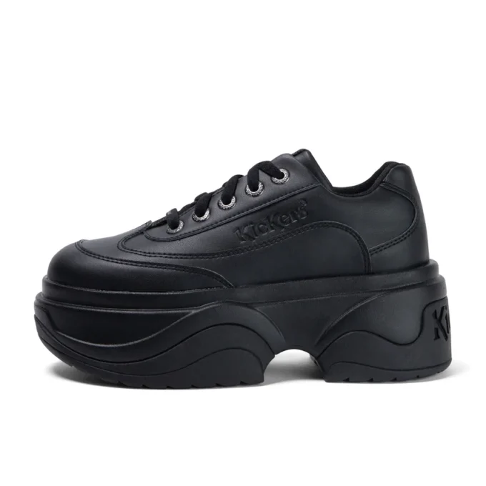 Kade Lo in similpelle, unisex per adulti, nero