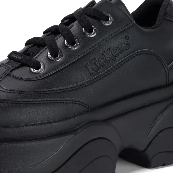 Kade Lo in similpelle, unisex per adulti, nero