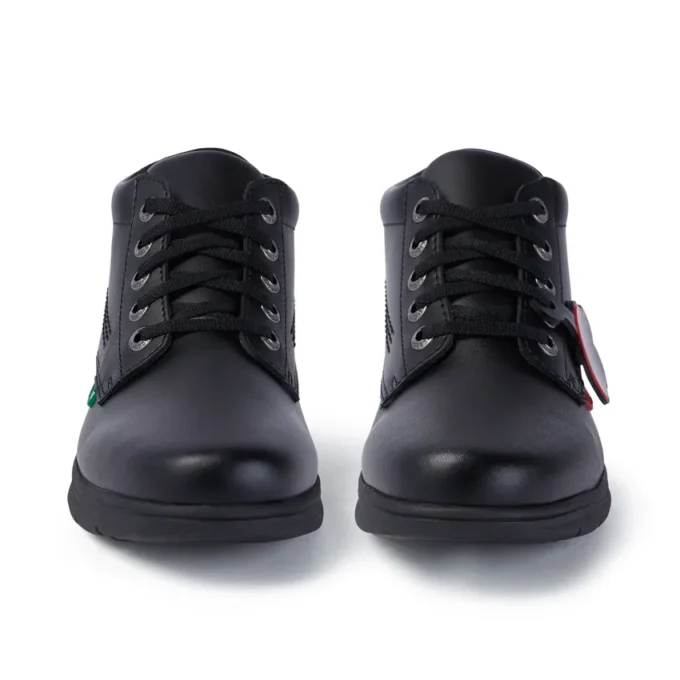 Kelland Hi in pelle nera, modello unisex per ragazzi Kelland Hi in pelle nera, modello unisex per ragazzi