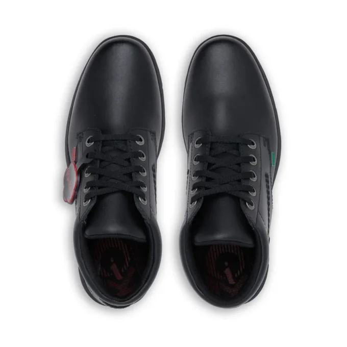 Kelland Hi in pelle nera, modello unisex per ragazzi Kelland Hi in pelle nera, modello unisex per ragazzi