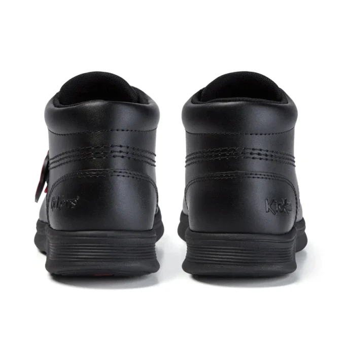 Kelland Hi in pelle nera, modello unisex per ragazzi Kelland Hi in pelle nera, modello unisex per ragazzi