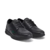Kelland Lo in pelle nera, modello unisex per ragazzi Kelland Lo in pelle nera, modello unisex per ragazzi