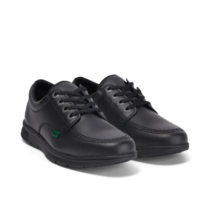 Kelland Lo in pelle nera, modello unisex per ragazzi Kelland Lo in pelle nera, modello unisex per ragazzi
