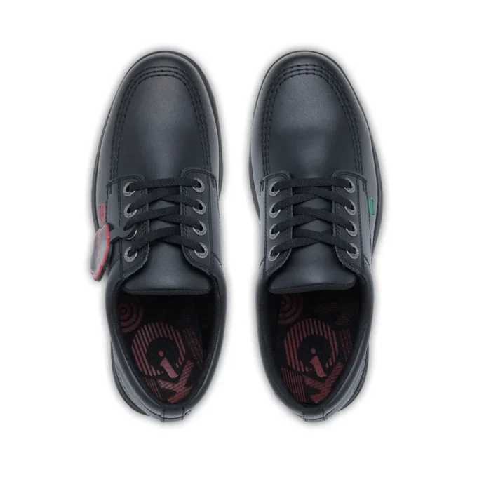 Kelland Lo in pelle nera, modello unisex per ragazzi Kelland Lo in pelle nera, modello unisex per ragazzi