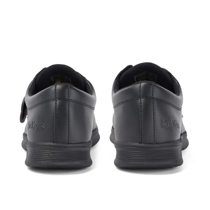 Kelland Lo in pelle nera, modello unisex per ragazzi Kelland Lo in pelle nera, modello unisex per ragazzi
