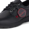 Kelland Lo in pelle nera, modello unisex per ragazzi Kelland Lo in pelle nera, modello unisex per ragazzi