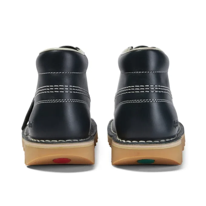Kick Hi Core Navy in pelle unisex per adulti Kick Hi Core Navy in pelle unisex per adulti