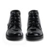 Kick Hi da donna in pelle alternativa verniciata nera Kick Hi da donna in pelle alternativa verniciata nera