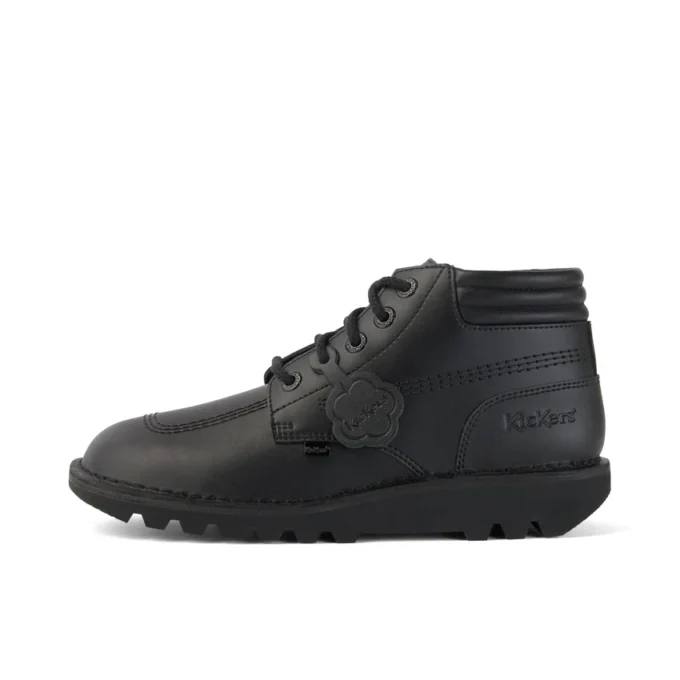 Kick Hi da uomo in pelle imbottita, nero Kick Hi da uomo in pelle imbottita, nero