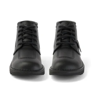 Kick Hi da uomo in pelle imbottita, nero