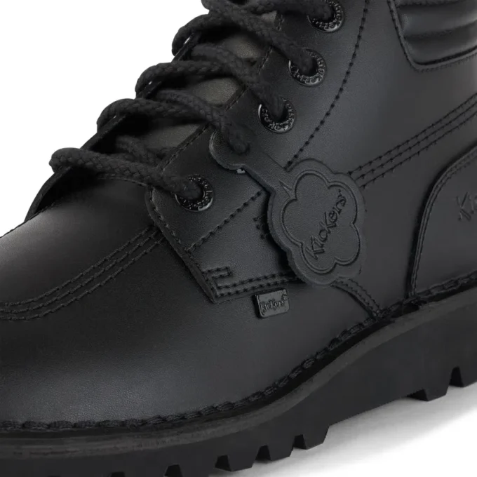 Kick Hi da uomo in pelle imbottita, nero Kick Hi da uomo in pelle imbottita, nero