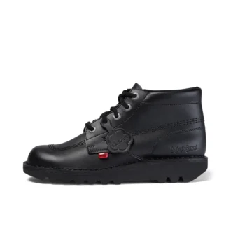 Kick Hi da uomo in pelle nera