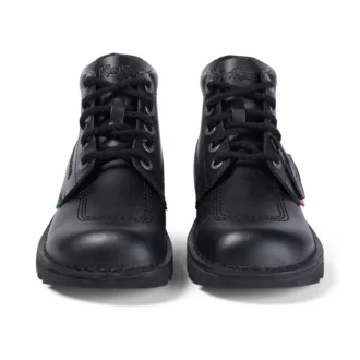 Kick Hi da uomo in pelle nera
