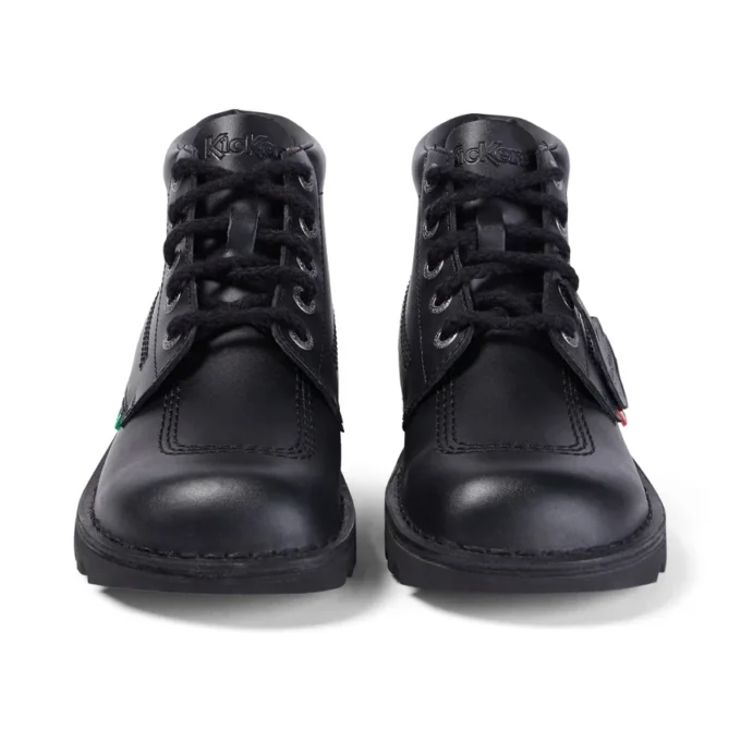 Kick Hi da uomo in pelle nera Kick Hi da uomo in pelle nera
