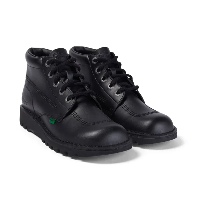 Kick Hi da uomo in pelle nera Kick Hi da uomo in pelle nera
