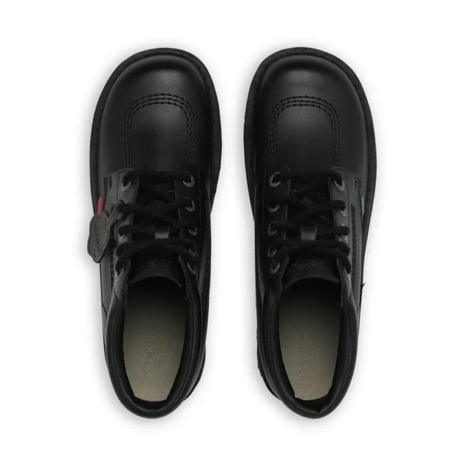 Kick Hi da uomo in pelle nera Kick Hi da uomo in pelle nera