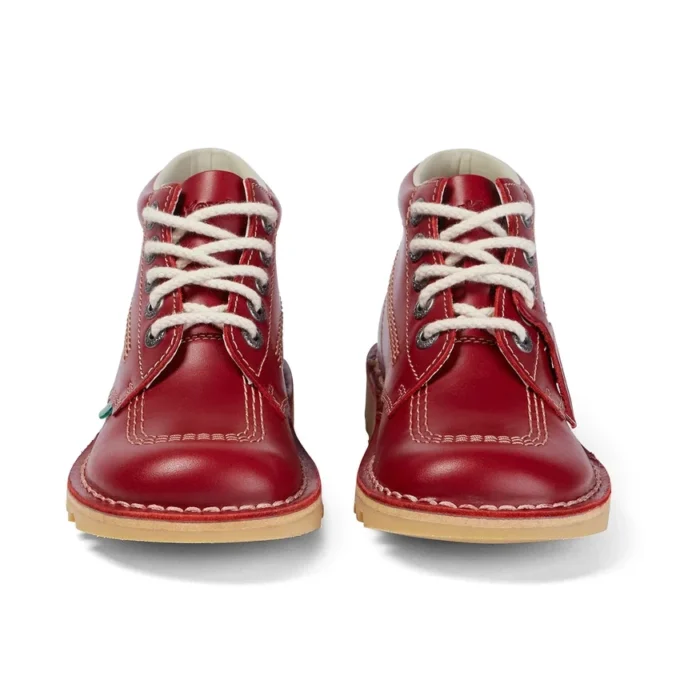 Kick Hi Donna in pelle rossa Kick Hi Donna in pelle rossa