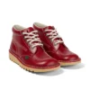 Kick Hi Donna in pelle rossa Kick Hi Donna in pelle rossa