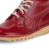 Kick Hi Donna in pelle rossa Kick Hi Donna in pelle rossa