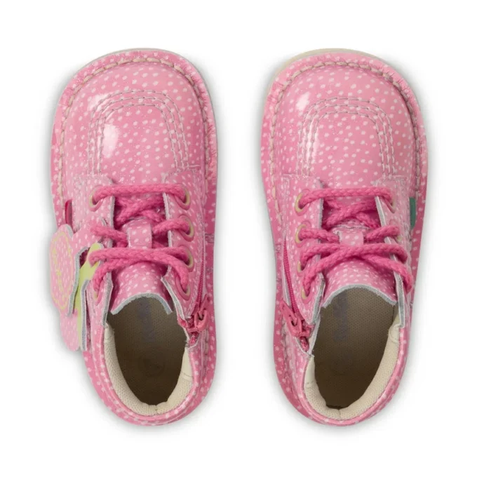Kick Hi Fruit in vernice rosa unisex per neonati Kick Hi Fruit in vernice rosa unisex per neonati