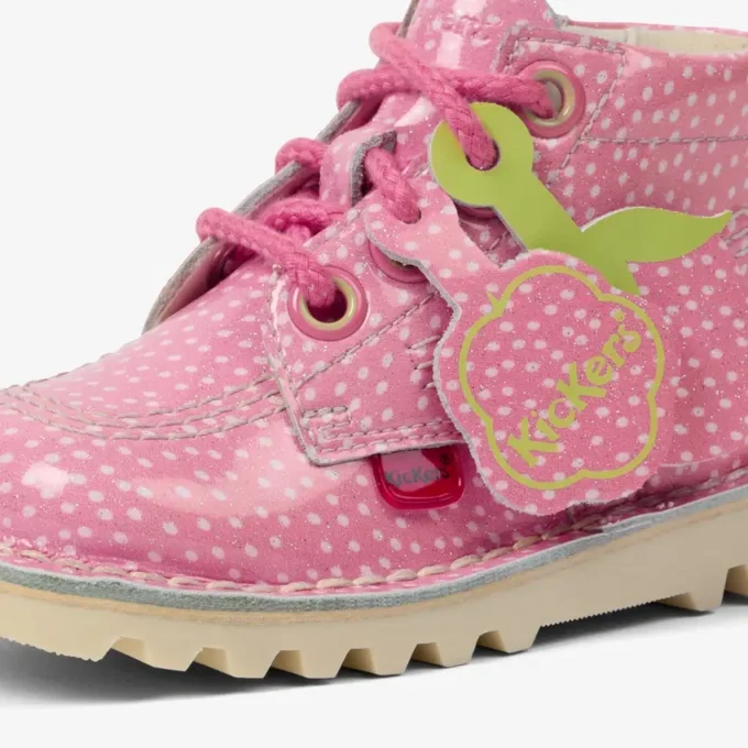 Kick Hi Fruit in vernice rosa unisex per neonati Kick Hi Fruit in vernice rosa unisex per neonati
