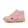 Kick Hi Hi Zip in nabuk rosa chiaro unisex per neonati Kick Hi Hi Zip in nabuk rosa chiaro unisex per neonati