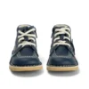 Kick Hi Hi Zip in pelle alternativa blu navy unisex per neonati Kick Hi Hi Zip in pelle alternativa blu navy unisex per neonati