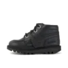 Kick Hi Hi Zip in pelle alternativa, unisex per neonati, nero Kick Hi Hi Zip in pelle alternativa, unisex per neonati, nero