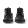 Kick Hi Hi Zip in pelle alternativa, unisex per neonati, nero Kick Hi Hi Zip in pelle alternativa, unisex per neonati, nero