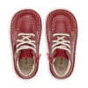 Kick Hi Hi Zip in pelle per neonati unisex, rosso Kick Hi Hi Zip in pelle per neonati unisex, rosso