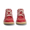 Kick Hi Hi Zip in similpelle per neonati unisex, rosso Kick Hi Hi Zip in similpelle per neonati unisex, rosso