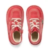 Kick Hi Hi Zip in similpelle per neonati unisex, rosso Kick Hi Hi Zip in similpelle per neonati unisex, rosso