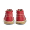 Kick Hi Hi Zip in similpelle per neonati unisex, rosso Kick Hi Hi Zip in similpelle per neonati unisex, rosso
