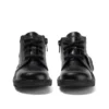 Kick Hi imbottite in pelle nera per bambini Kick Hi imbottite in pelle nera per bambini
