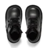 Kick Hi imbottite in pelle nera per bambini Kick Hi imbottite in pelle nera per bambini