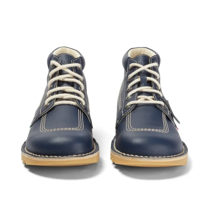 Kick Hi in pelle alternativa blu navy unisex per adulti Kick Hi in pelle alternativa blu navy unisex per adulti