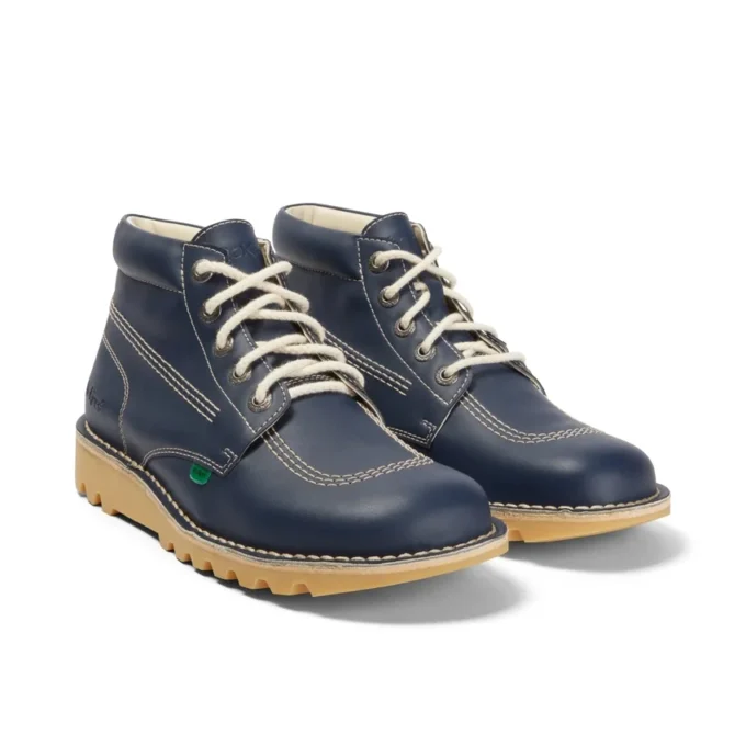 Kick Hi in pelle alternativa blu navy unisex per adulti Kick Hi in pelle alternativa blu navy unisex per adulti