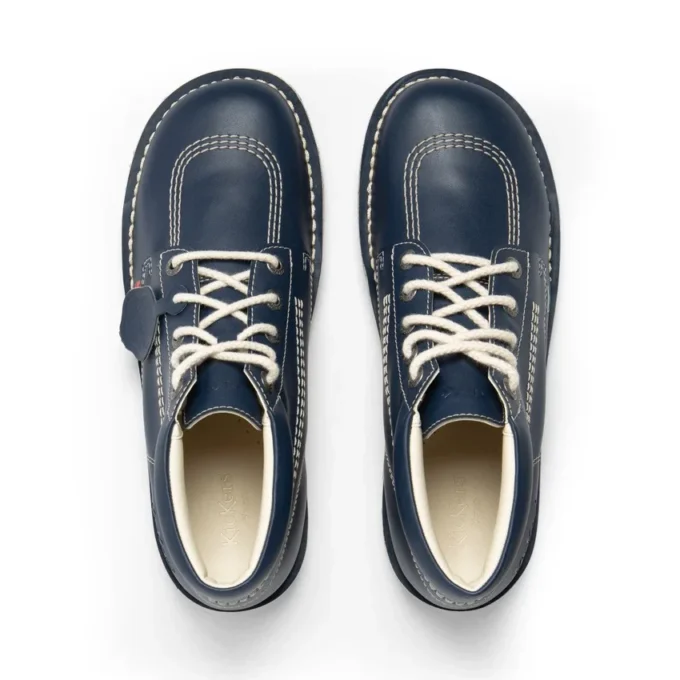 Kick Hi in pelle alternativa blu navy unisex per adulti Kick Hi in pelle alternativa blu navy unisex per adulti