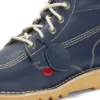 Kick Hi in pelle alternativa blu navy unisex per adulti Kick Hi in pelle alternativa blu navy unisex per adulti