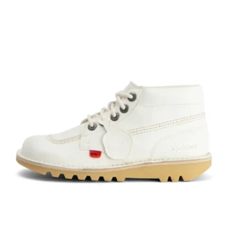Kick Hi in pelle alternativa per adulti unisex, bianco