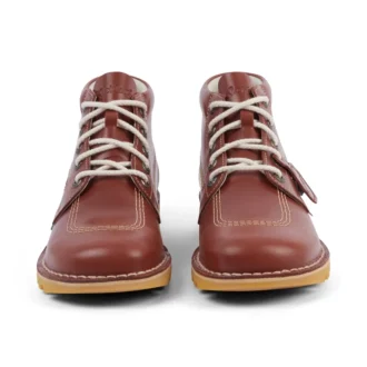 Kick Hi in pelle alternativa per adulti unisex, marrone scuro