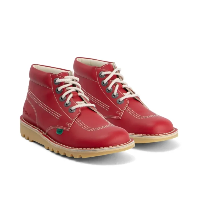 Kick Hi in pelle alternativa per adulti unisex, rosso Kick Hi in pelle alternativa per adulti unisex, rosso