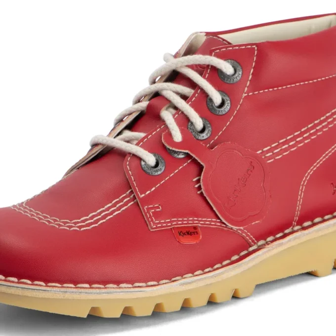 Kick Hi in pelle alternativa per adulti unisex, rosso Kick Hi in pelle alternativa per adulti unisex, rosso