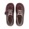 Kick Hi in pelle alternativa per adulti unisex rosso scuro Kick Hi in pelle alternativa per adulti unisex rosso scuro